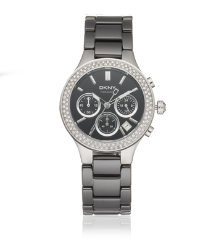 Women’s Ceramic Crystal Chronograph Watch