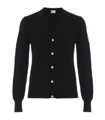 Striped V-Neck Cardigan