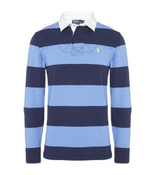 Custom Fit Striped Rugby Jersey
