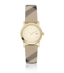 Ladies’ Check Band Watch