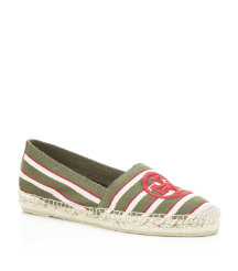 Stripe Canvas Espadrille