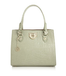 Heritage Croco Leather Shopper