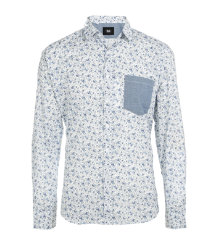 Flower Chambray Shirt