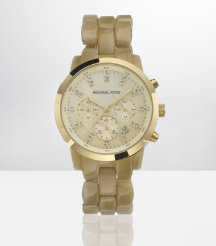 Chronograph with Acrylic Strap