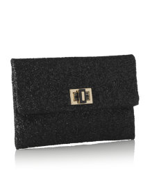 Valorie Glitter Clutch
