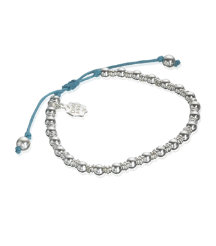 Ball and Link Misanga Bracelet