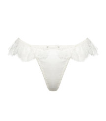 Lace Trim Thong