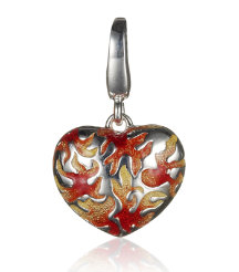 Fire Silver &#39;Art Pendant Charm