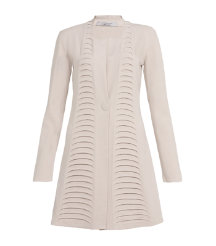 Pleat Trim Cardigan
