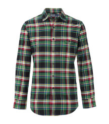Custom Fit Plaid Shirt