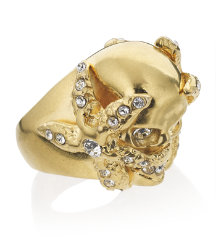 Skull &amp; Starfish Ring