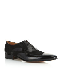 Mixed Wingcap Oxford Shoe