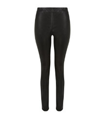 Stretch Leather Legging