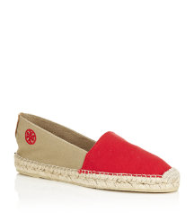 Bi-Colour Canvas Espadrille