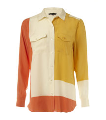 Bric-A-Block Silk Shirt