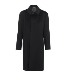 Single-Breasted Wool Coat