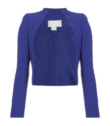 Cropped Open Jacket