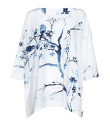 Bird Print Top