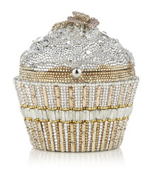 Sequin Cupcake Clutch Bag