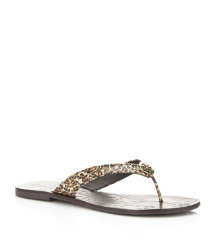 Thora Leather Flip Flop