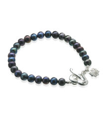 Pearlicious Peacock Pearl Bracelet