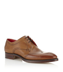 Cricket Leather Wing Cap Shoe