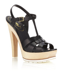 Tribute Wooden Heel Sandal