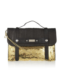 Papilio Sequin Satchel