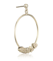 Mia Heart Logo Earrings