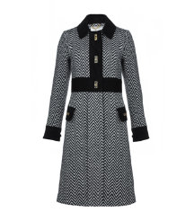 Chevron Stripe Coat