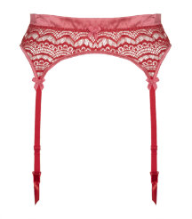 Frappe Lace Suspender Belt