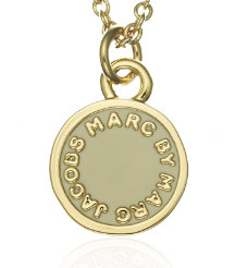 Enamel Disc Necklace