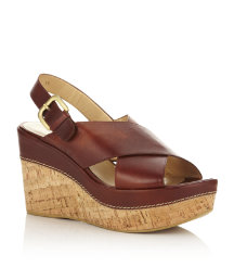 Exhale Leather Wedge