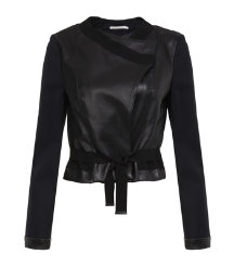 Crop Leather Jacket