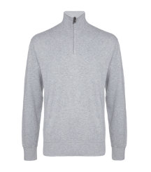 Mock Neck Jersey Jumper