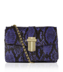 Samaya Snakeskin Mini Box Bag