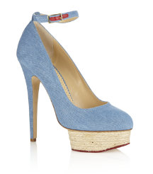 Dolores Denim Pump