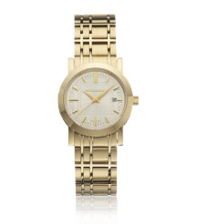 Round Face Gold-tone Watch