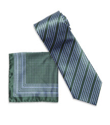 Tie and Handkerchief Set