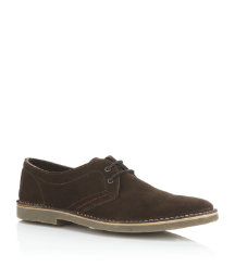 Rouge Suede Derby