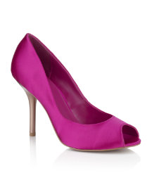 Gabbi Satin Peep Toe