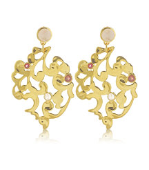 Lace Cocktail Earrings