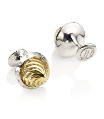 Architect Gold and Diamond Cufflinks