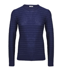 Mohair Stripe Crewneck Jumper