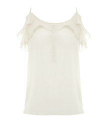 Flounced Ruffle Camisole