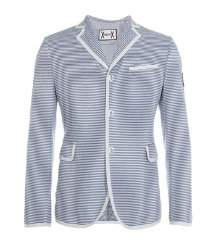 Striped Seersucker Blazer