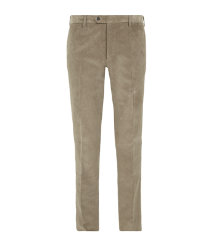 Flat Front Cord Trousers