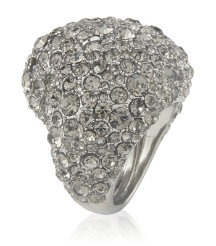 Pave Heart Ring