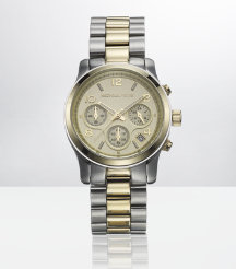 Two-Tone Chronograph Watch