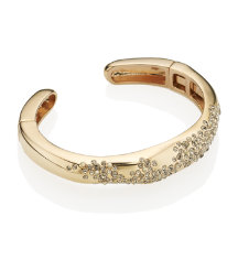 Miss Havisham Crystal Encrusted Hinged Cuff